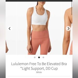 Lululemon free to be elevated sports bra